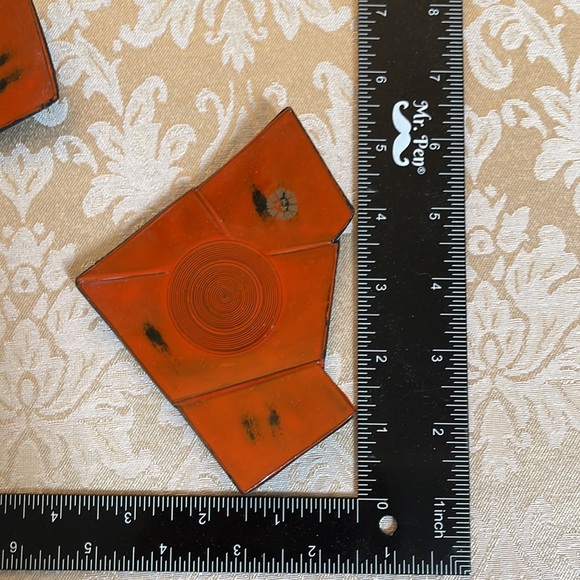Vintage resin tea coasters from Japan - Picture 4 of 4